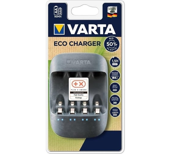 Зарядное устройство Varta Eco Charger Pro 57683101111 RPL00621