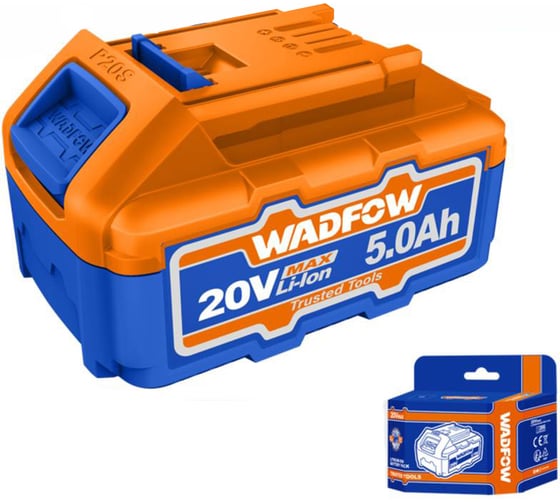 Аккумуляторная батарея WADFOW 20В 5 Ач 12 WLBP550