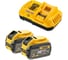 Набор Dewalt DCB118Y2: 2 АКБ DCB548, Li-Ion, 18/54 В, 12/4 Ач и быстрое зарядное устройство DCB118, 18/54 В, 8А DCB118Y2-QW 1