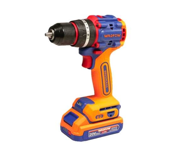 УШМ аккумуляторная WADFOW 20В 115 мм, б/щ 6 WLAP5421