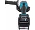 Машина шлифовальная угловая Makita аккум. XGT BL 40В, 125 мм, с комплектом аккум. 2x4Ач BL4040F, зарядным устройством DC40RA, Makpac 4 GA005GU201 1