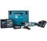 Машина шлифовальная угловая Makita аккум. XGT BL 40В, 125 мм, с комплектом аккум. 2x4Ач BL4040F, зарядным устройством DC40RA, Makpac 4 GA005GU201 2