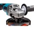 Машина шлифовальная угловая Makita аккум. XGT BL 40В, 125 мм, с комплектом аккум. 2x4Ач BL4040F, зарядным устройством DC40RA, Makpac 4 GA005GU201 4