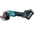 Машина шлифовальная угловая аккумуляторная Makita XGT BL 40В, 125 мм, с комплектом аккум.2x4Ач BL4040F, зарядным устройством DC40RA, Makpac 4 GA013GU201 2
