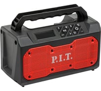 Радио-Bluetooth аккумуляторное P.I.T. SOLO (20В, 85.7-108 МГц, 2х10 Вт, USB 2.0, вых. 5В, 2.1А) PJS20H-10A