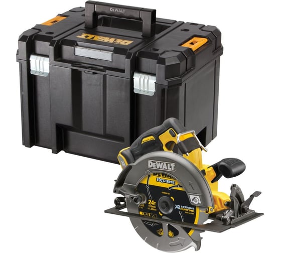 Аккумуляторная дисковая пила DEWALT DCS578NT, 54В, 190мм, 5800об/мин, без АКБ и ЗУ, в кейсе TSTAK DCS578NT-XJ