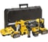 Аккумуляторный перфоратор DEWALT DCH335X2, 54 В, 3.5 Дж, 4480 уд/мин, с 2 АКБ 3 Ач и ЗУ, в кейсе () DCH335X2-QW 1