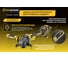 Набор аккумуляторного инструмента Hanskonner HANSKIT1 (HCD2065C+HAG18125) 6