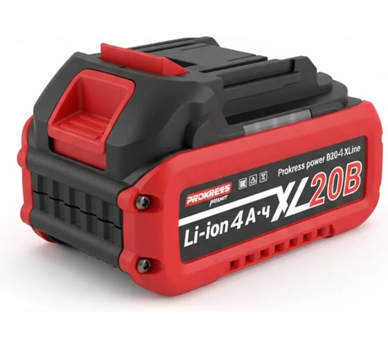 Батарея аккумуляторная PROKRESSPOWER Li-ion 20V 4,0Ач B20-4 XLine 00-00002813