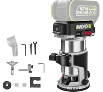 Аккумуляторный кромочный фрезер WORX Professional WU560.9