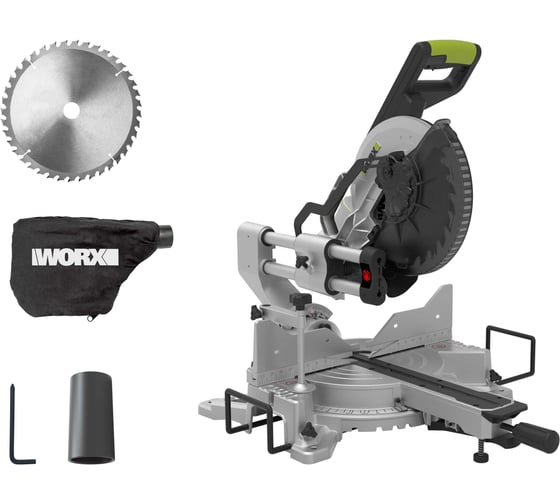 Аккумуляторная торцовочная пила WORX Professional WU486.9