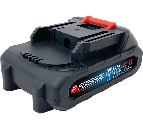 Аккумулятор Forsage 20В 2.0Ач, Li-Ion F-WT02F1235-P(67690)