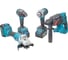 Набор аккумуляторного инструмента Edon А ( AAW-20/300BL, AAG-20/125BL, AD-21BL, RH-21BL) 29618 1