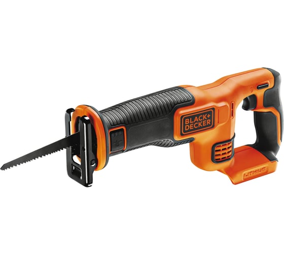 Аккумуляторная сабельная пила Dewalt BLACK+DECKER BDCR18N, 18 В, 3000 ход/мин, 22 мм, без АКБ и ЗУ BDCR18N-XJ