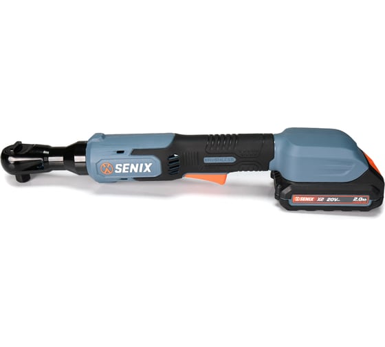 Трещотка аккумуляторная SENIX X2 20V, 1/2, 75Нм, без АКБ и ЗУ PDWX2-M13-EU-0