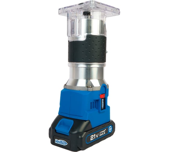 Фрезер аккумуляторный бесщеточный Redbo REDBO OPR-21A (21В, Li-on, 2,0Ач; 10000-30000об/мин; 6,8мм; 30мм) 53896