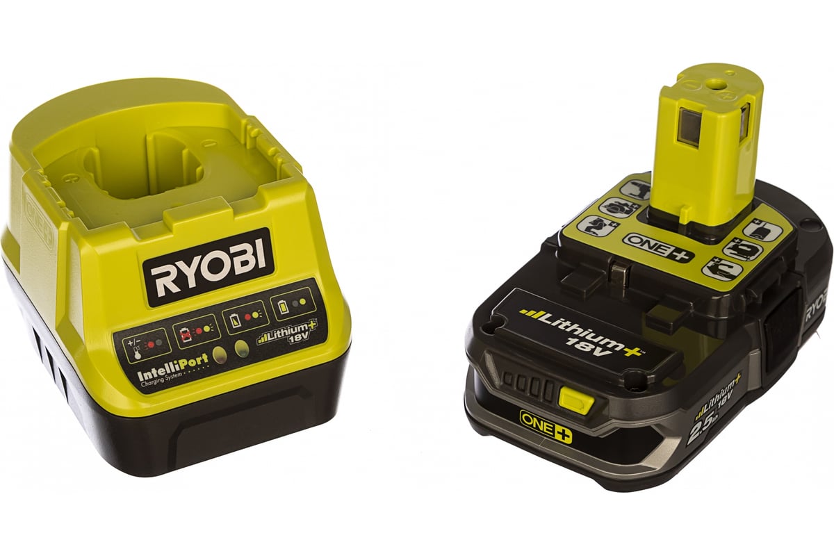 Комплект Ryobi ONE+: угловая шлифмашина R18AG-0 и набор RC18120-125  5133003359 290320221 - выгодная цена, отзывы, характеристики, фото - купить  в Москве и РФ