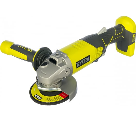 Комплект Ryobi ONE+: угловая шлифмашина R18AG-0 и набор RC18120-125 5133003359 290320221