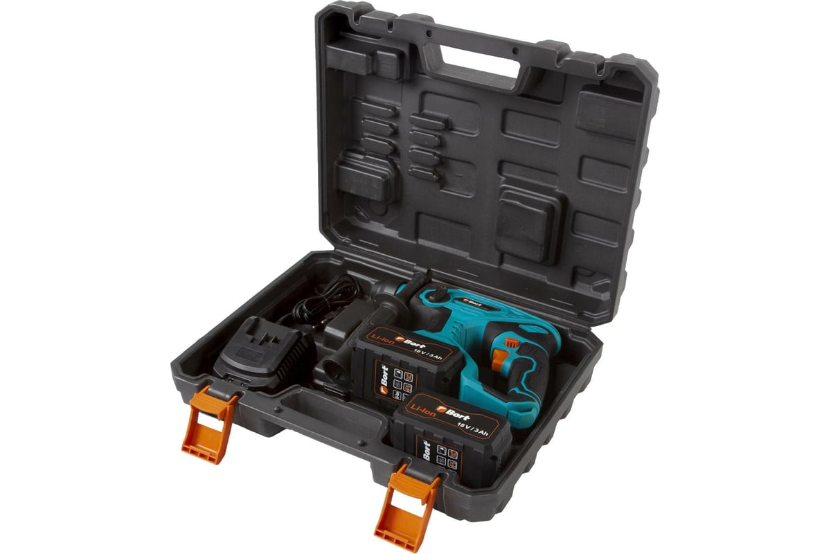 Аккумуляторный перфоратор BORT BHD-18X-BLK 93410235 - выгодная цена ...
