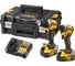 Аккумуляторный набор Dewalt DCK2051P2T, 18 В: дрель-шуруповерт DCD800 + шуруповерт DCF850, с 2 АКБ 5 Ач и ЗУ, в кейсе TSTAK DCK2051P2T-QW 1
