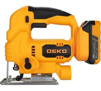 Лобзик аккумуляторный DEKO DKJS100, 20В ,1x2.0Ач 081-1086