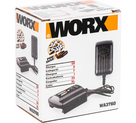 Устройство зарядное (20 В; 0.4 A) WORX WA3760