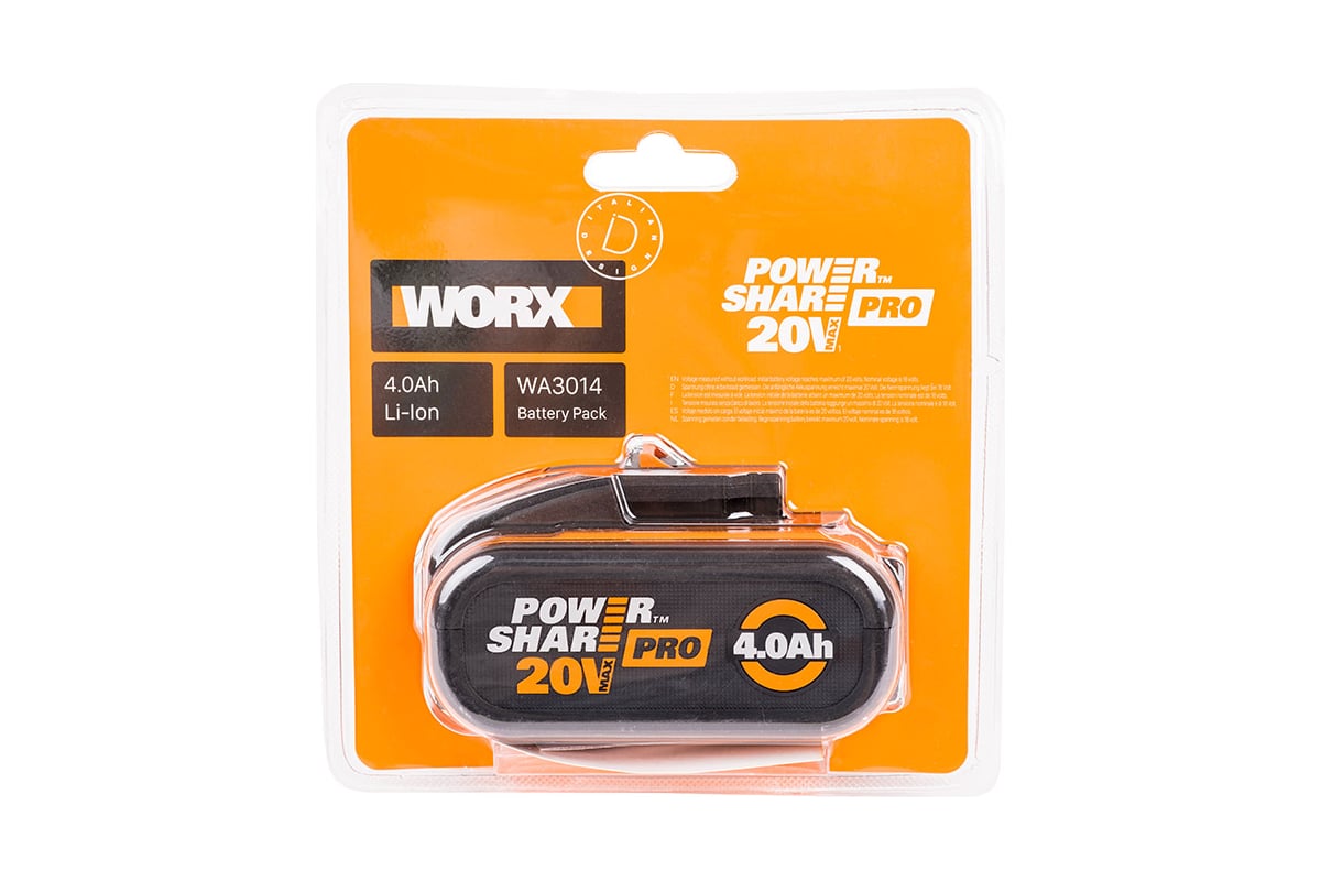 Аккумулятор worx wa3014 20в