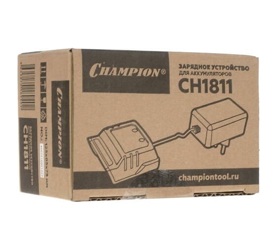 Устройство зарядное для аккумулятора CH1811 (18 В; 4 Ач; Li-ion; 0.17 кг; 25 Вт ) Champion CH1811