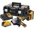 Аккумуляторная угловая шлифмашина Dewalt DCG404S2T, 18 В, 125 мм, 11000 об/мин, с 2 АКБ 3.5 Ач и ЗУ в кейсе TSTAK DCG404S2T-QW 1