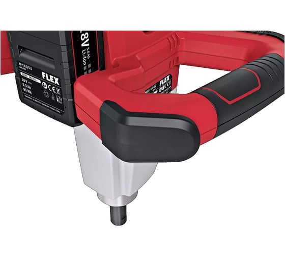 Аккумуляторный двухступенчатый миксер FLEX MXE 18.0-EC + WR2 120 495964