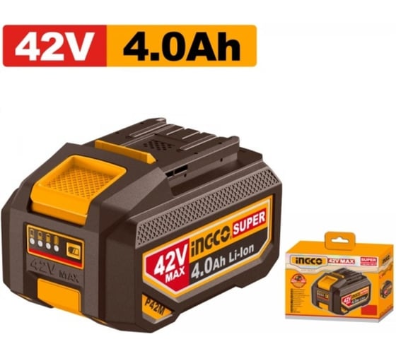 Аккумулятор INGCO 4Ач, P42M, FBLI42402