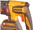 Перфоратор INGCO SDS+, 2,4Дж, акк, б/щ, P42M(42В) CRHLI422482 5