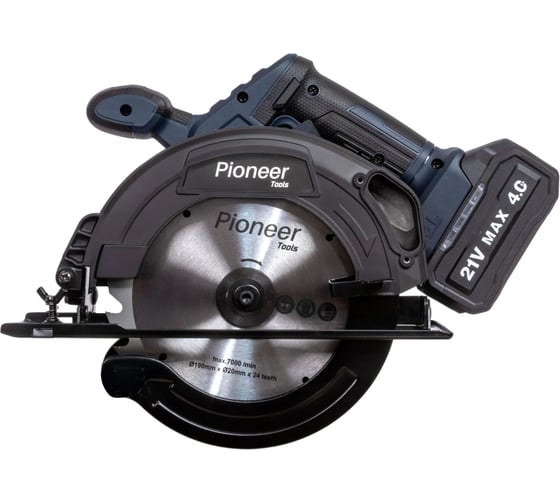 Пила дисковая циркулярная аккумуляторная Pioneer бесщеточная BCIS-E20V40BL-190-01