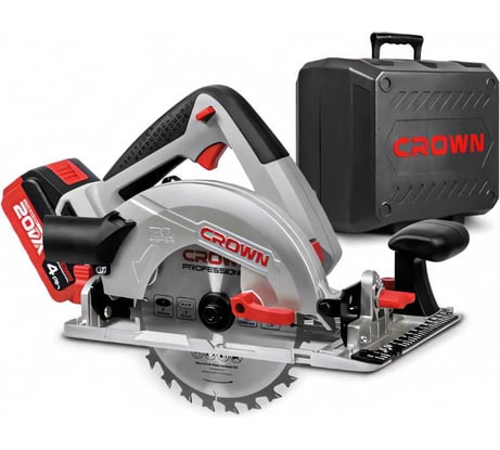 Аккумуляторная дисковая пила Crown CT25002-165HX-4 BMC