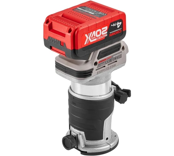 Аккумуляторный фрезер Crown CT26010HX-4 BMC