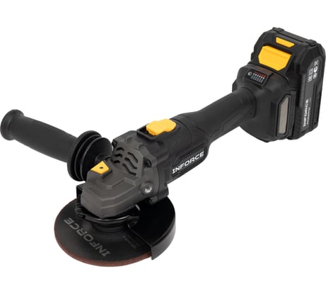 Угловая шлифовальная машина Inforce CAG125-2-5-BL