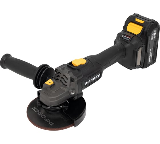 Угловая шлифовальная машина Inforce CAG125-2-5-BL