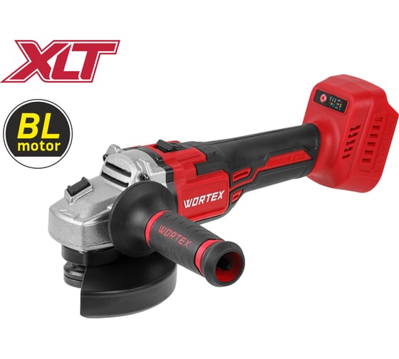Аккум. углошлифмашина WORTEX CAG 1812 S в кор. ALL1 XLT SOLO БЕСЩЕТ., 18 В, 125 мм, 9600 об/мин ЦИ-0317426312