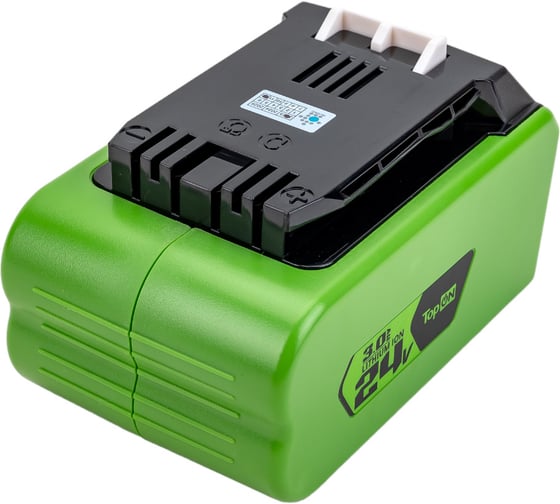 Аккумулятор для Greenworks 24В, 3.0 А*ч (Li-Ion) PN: G24B2 TopOn TOP-PTGD-GW-24-3.0