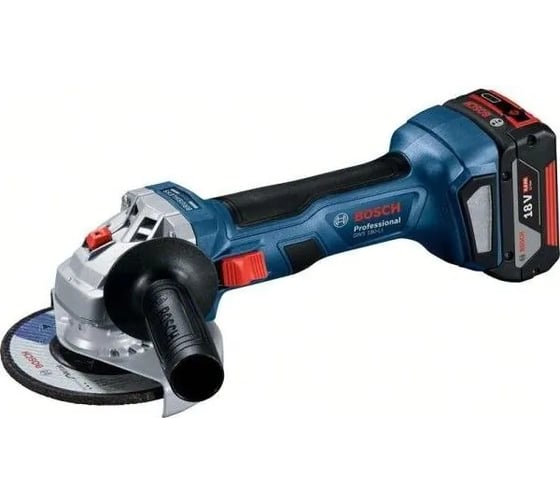 Аккумуляторная углошлифовальная машина Bosch GWS 180-Li Professional в кейсе, 1АКБ+ зарядка 06019H9025