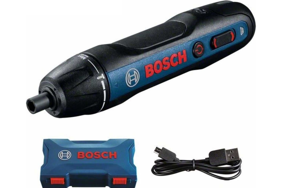 Аккумуляторная отвертка Bosch GO 2 06019H2103 - выгодная цена, отзывы,  характеристики, фото - купить в Москве и РФ