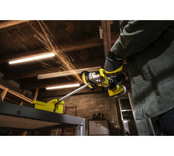 Бесщеточная углошлифмашина Ryobi ONE+ HP RAG18X-1C40S 5133005614