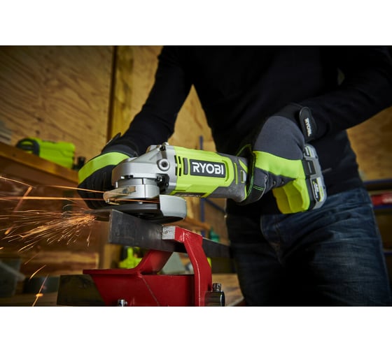 Углошлифмашина Ryobi ONE+ RAG18115-0 5133005402