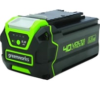 Аккумулятор G40B5 40 В, 5 Ач GreenWorks 2927207 21584872