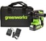 Аккумуляторный бесщеточный перфоратор GreenWorks GD24SDS2K4, 2 ДЖ, 24V, c 1хАКБ 4 Ач и ЗУ в сумке 3803007UB 9