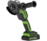 Угловая шлифовальная машина акк. GreenWorks GD24AGK2, 24V, б/щет, 125 мм, 10500 об/мин,1х2Ач,ЗУ, сумка () 3200207UA 1