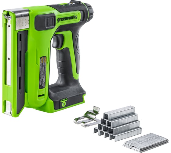 Аккумуляторный степлер GreenWorks G24CS10 3400107