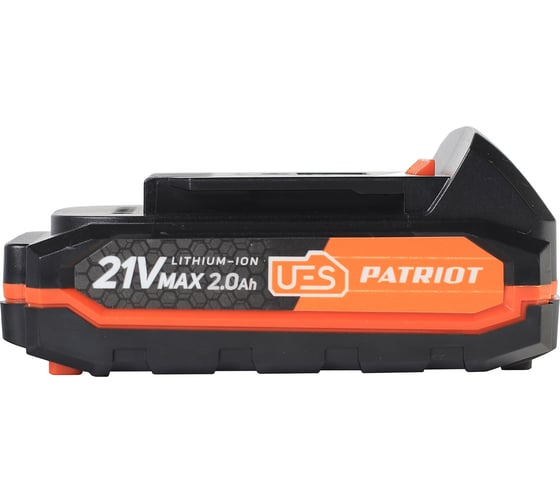 Батарея аккумуляторная PB BR 21V(Max) Li-ion UES 2.0 Ah, тонкая зарядка Patriot 180301122