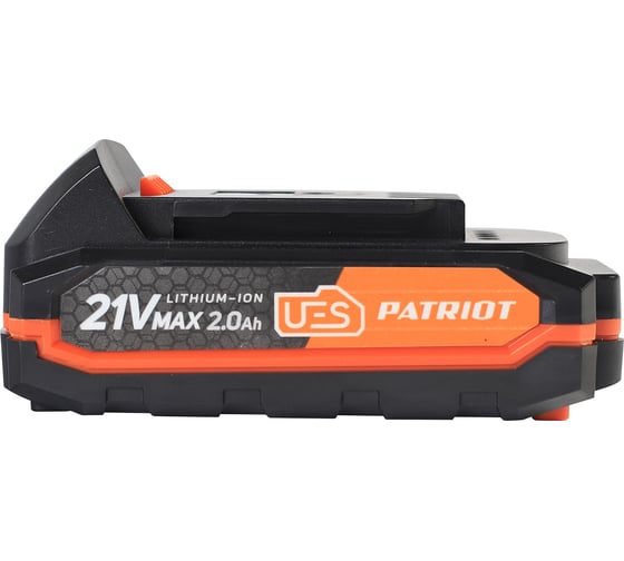 Батарея аккумуляторная PB BR 21V(Max) Li-ion UES 2.0 Ah, тонкая зарядка Patriot 180301122