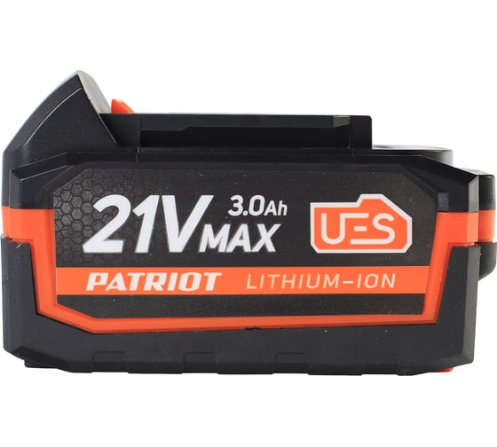 Батарея аккумуляторная PB BR 21V(Max) Li-ion UES 3.0 Ah, тонкая зарядка Patriot 180301123